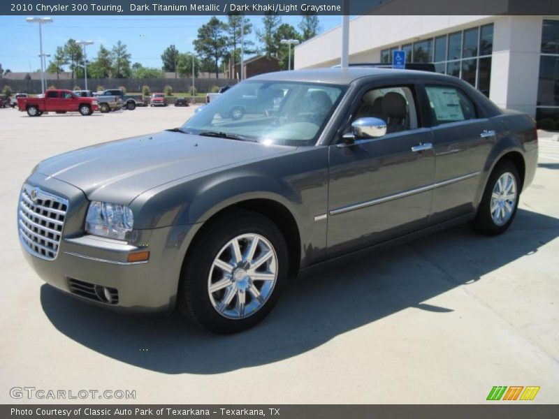 Dark Titanium Metallic / Dark Khaki/Light Graystone 2010 Chrysler 300 Touring