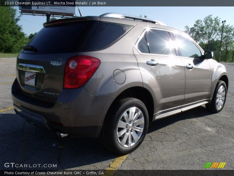 Mocha Steel Metallic / Jet Black 2010 Chevrolet Equinox LT