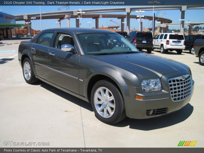 Dark Titanium Metallic / Dark Khaki/Light Graystone 2010 Chrysler 300 Touring