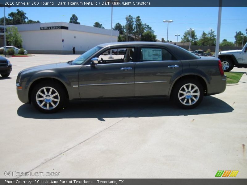 Dark Titanium Metallic / Dark Khaki/Light Graystone 2010 Chrysler 300 Touring