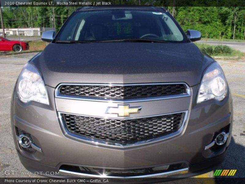Mocha Steel Metallic / Jet Black 2010 Chevrolet Equinox LT