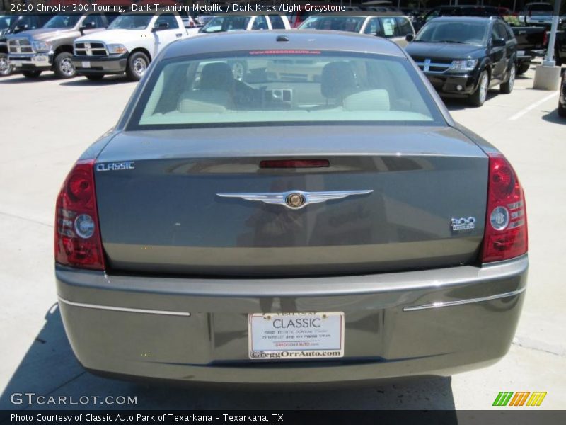 Dark Titanium Metallic / Dark Khaki/Light Graystone 2010 Chrysler 300 Touring