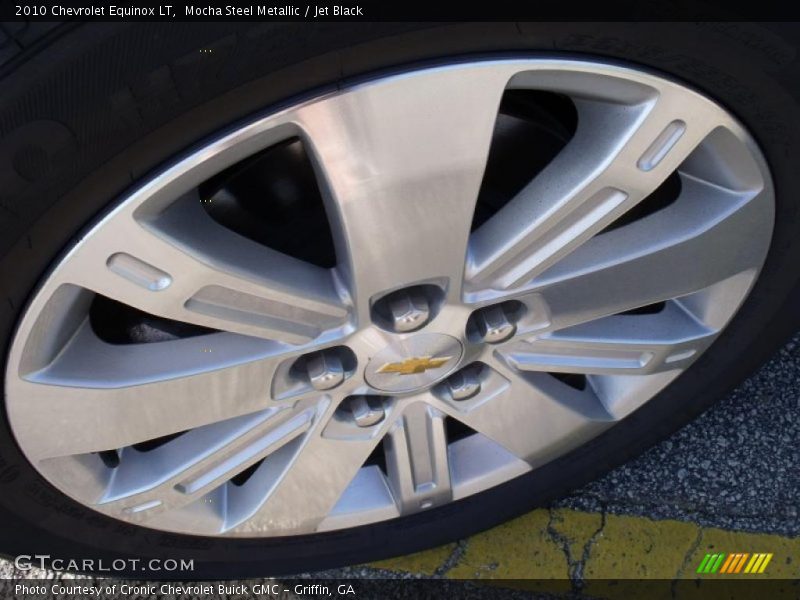 Mocha Steel Metallic / Jet Black 2010 Chevrolet Equinox LT