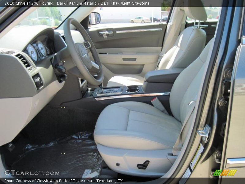 Dark Titanium Metallic / Dark Khaki/Light Graystone 2010 Chrysler 300 Touring