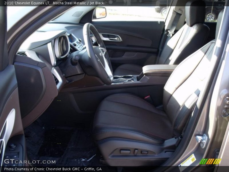 Mocha Steel Metallic / Jet Black 2010 Chevrolet Equinox LT