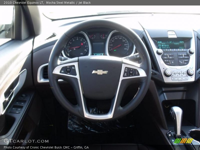 Mocha Steel Metallic / Jet Black 2010 Chevrolet Equinox LT