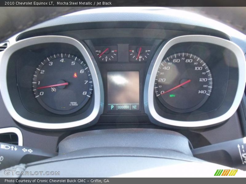 Mocha Steel Metallic / Jet Black 2010 Chevrolet Equinox LT
