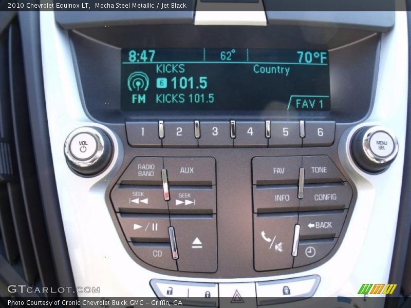 Mocha Steel Metallic / Jet Black 2010 Chevrolet Equinox LT