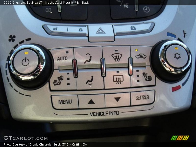 Mocha Steel Metallic / Jet Black 2010 Chevrolet Equinox LT