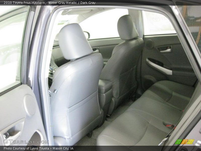 Winter Gray Metallic / Dark Gray 2010 Toyota Prius Hybrid IV