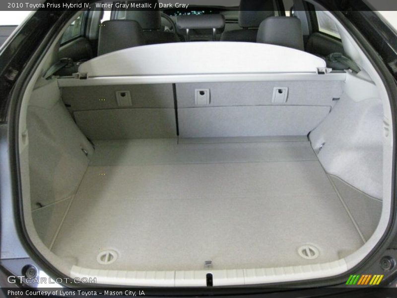 Winter Gray Metallic / Dark Gray 2010 Toyota Prius Hybrid IV