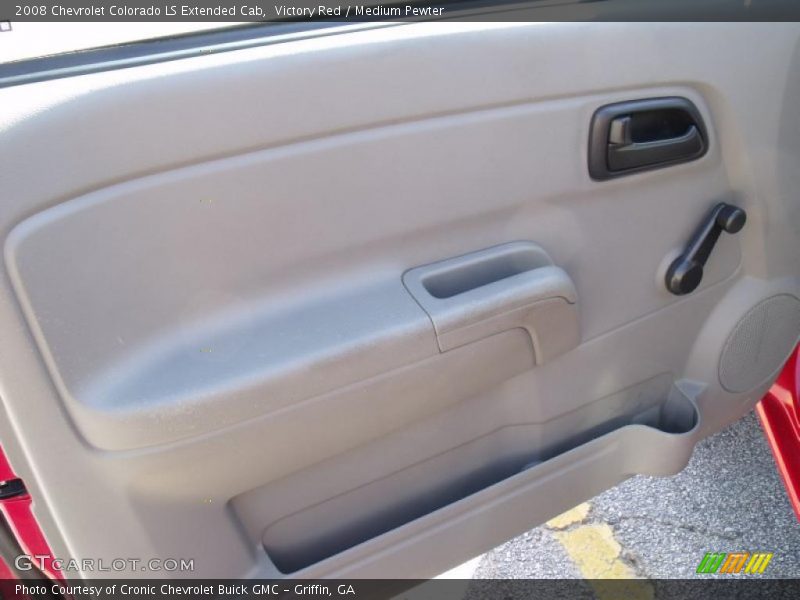 Victory Red / Medium Pewter 2008 Chevrolet Colorado LS Extended Cab