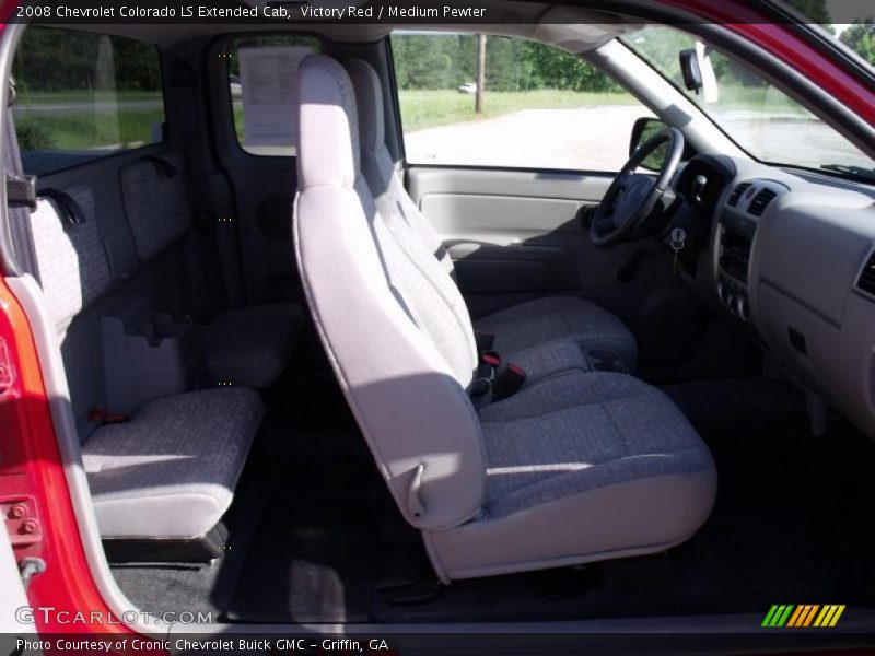 Victory Red / Medium Pewter 2008 Chevrolet Colorado LS Extended Cab