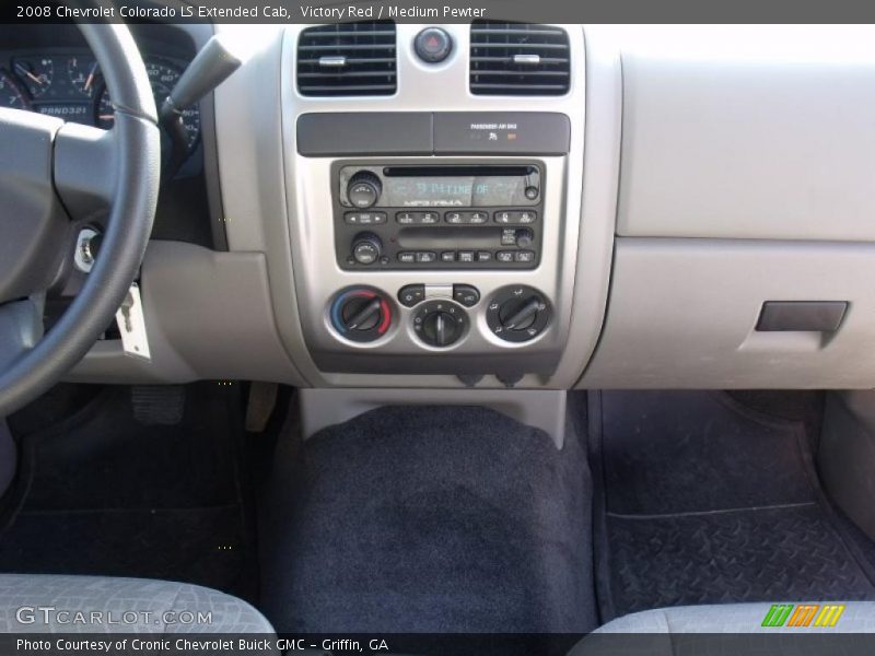 Victory Red / Medium Pewter 2008 Chevrolet Colorado LS Extended Cab