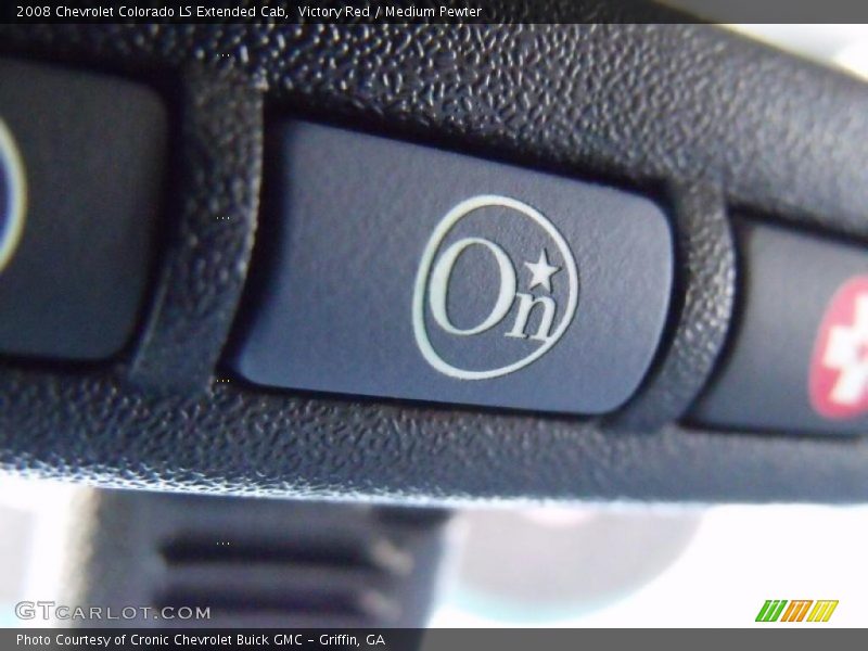 Victory Red / Medium Pewter 2008 Chevrolet Colorado LS Extended Cab