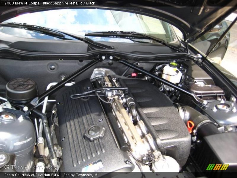 Black Sapphire Metallic / Black 2008 BMW M Coupe