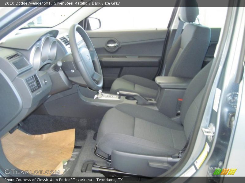 Silver Steel Metallic / Dark Slate Gray 2010 Dodge Avenger SXT