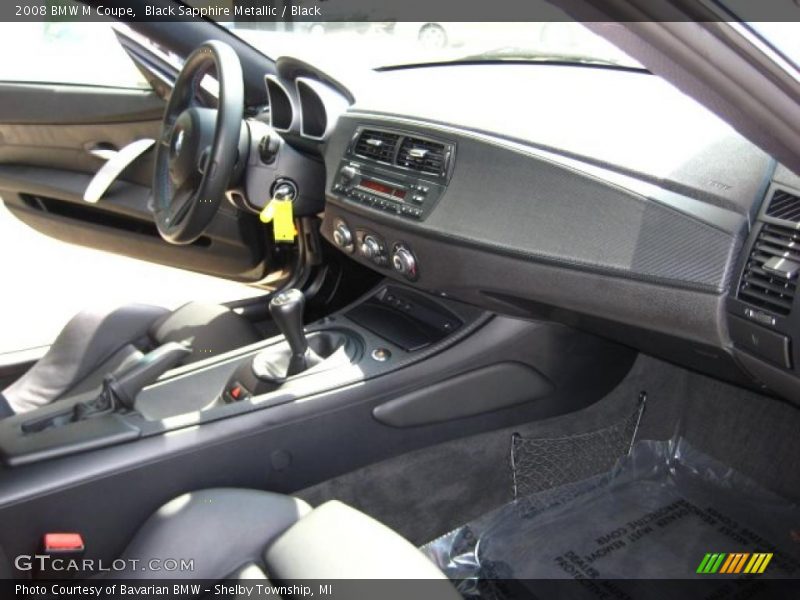 Black Sapphire Metallic / Black 2008 BMW M Coupe