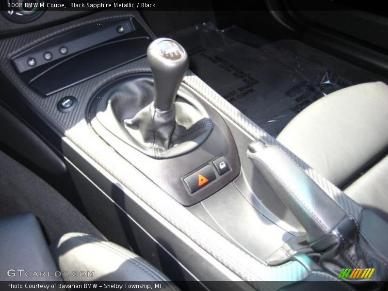 Black Sapphire Metallic / Black 2008 BMW M Coupe