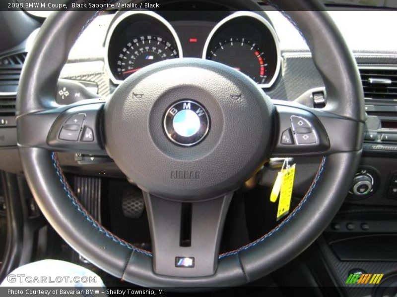 Black Sapphire Metallic / Black 2008 BMW M Coupe