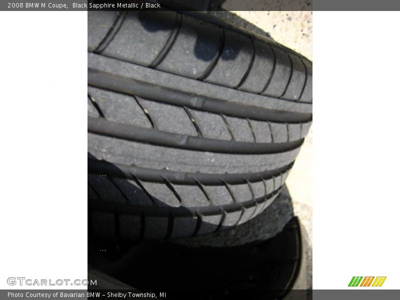 Black Sapphire Metallic / Black 2008 BMW M Coupe