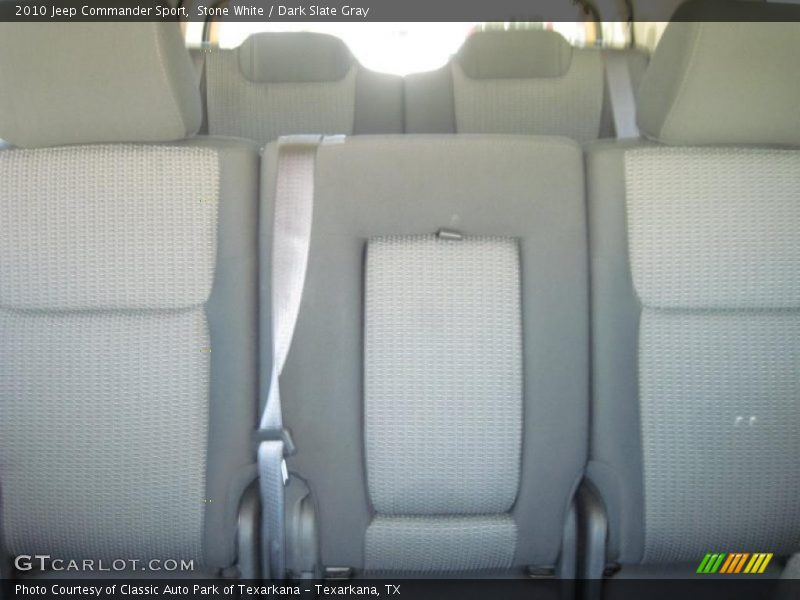 Stone White / Dark Slate Gray 2010 Jeep Commander Sport