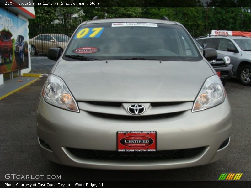 Silver Shadow Pearl / Stone 2007 Toyota Sienna CE