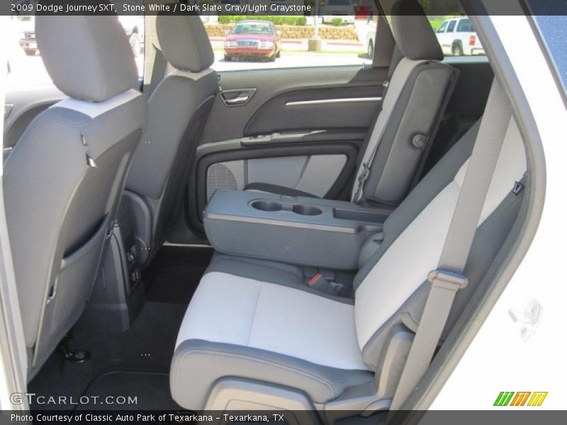 Stone White / Dark Slate Gray/Light Graystone 2009 Dodge Journey SXT