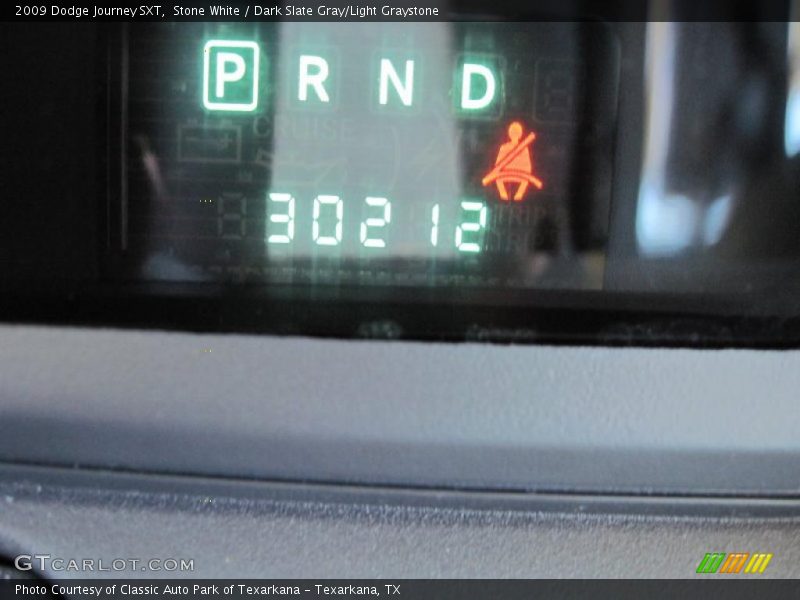 Stone White / Dark Slate Gray/Light Graystone 2009 Dodge Journey SXT