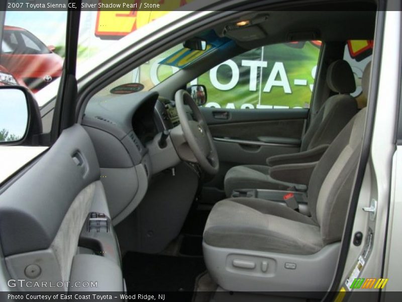 Silver Shadow Pearl / Stone 2007 Toyota Sienna CE