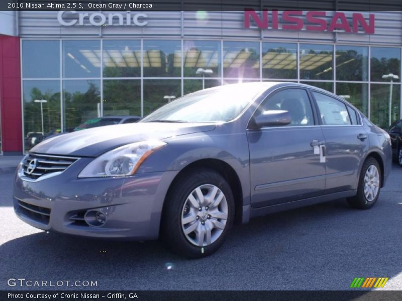 Ocean Gray / Charcoal 2010 Nissan Altima 2.5 S