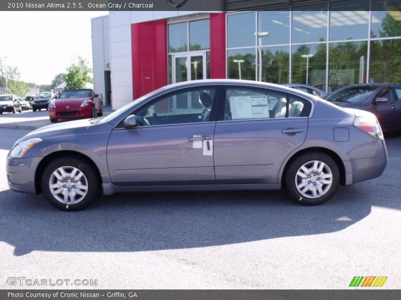 Ocean Gray / Charcoal 2010 Nissan Altima 2.5 S