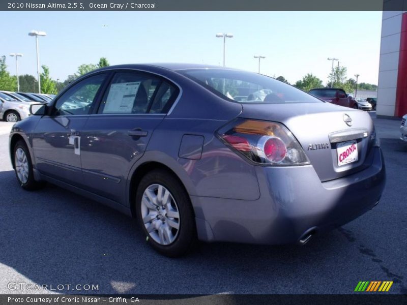 Ocean Gray / Charcoal 2010 Nissan Altima 2.5 S