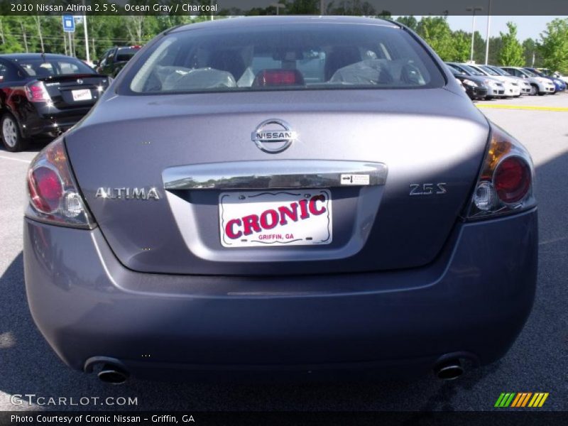 Ocean Gray / Charcoal 2010 Nissan Altima 2.5 S