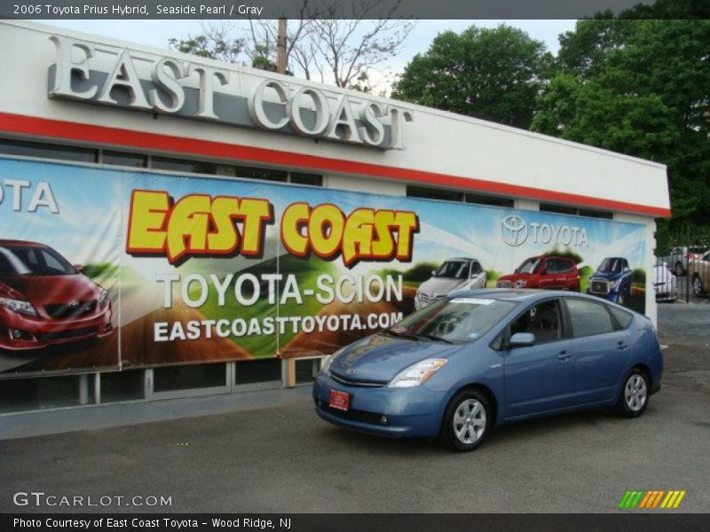 Seaside Pearl / Gray 2006 Toyota Prius Hybrid