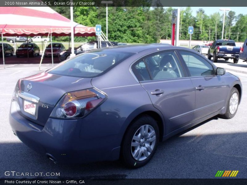 Ocean Gray / Charcoal 2010 Nissan Altima 2.5 S