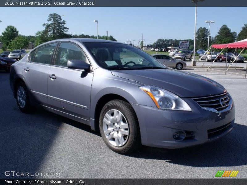 Ocean Gray / Charcoal 2010 Nissan Altima 2.5 S