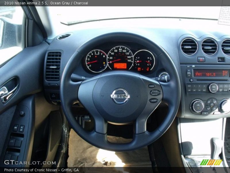 Ocean Gray / Charcoal 2010 Nissan Altima 2.5 S
