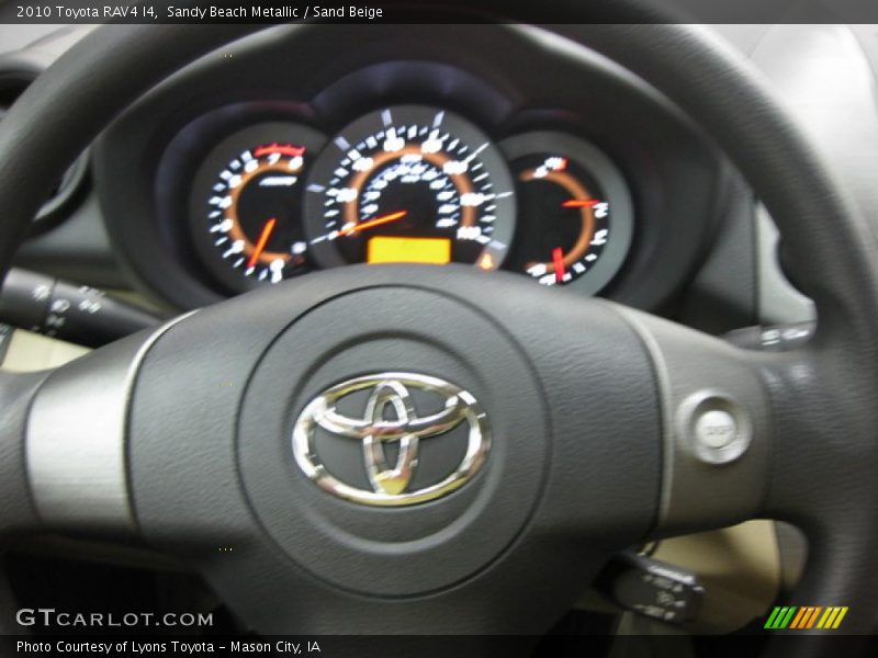 Sandy Beach Metallic / Sand Beige 2010 Toyota RAV4 I4