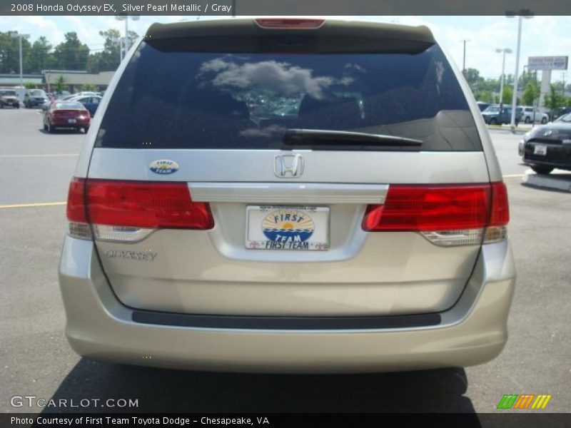 Silver Pearl Metallic / Gray 2008 Honda Odyssey EX