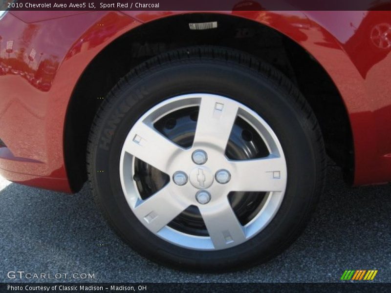 Sport Red / Charcoal 2010 Chevrolet Aveo Aveo5 LS