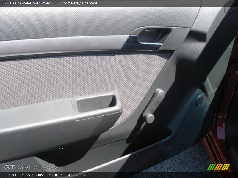 Sport Red / Charcoal 2010 Chevrolet Aveo Aveo5 LS
