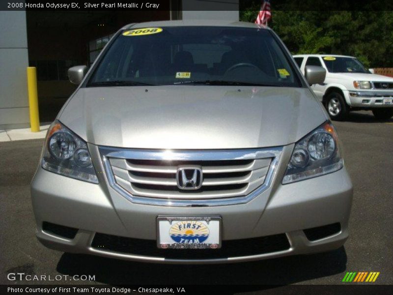 Silver Pearl Metallic / Gray 2008 Honda Odyssey EX