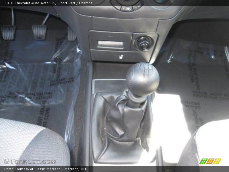 Sport Red / Charcoal 2010 Chevrolet Aveo Aveo5 LS