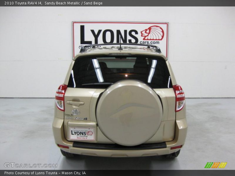 Sandy Beach Metallic / Sand Beige 2010 Toyota RAV4 I4