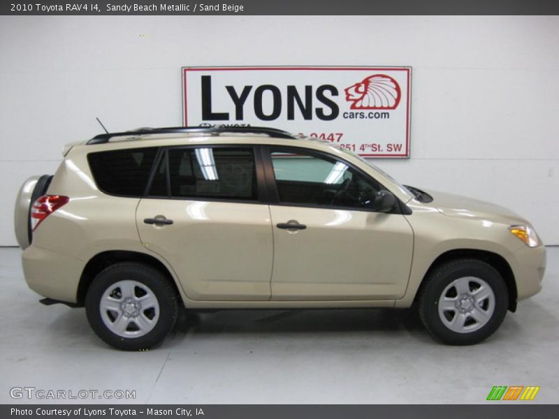 Sandy Beach Metallic / Sand Beige 2010 Toyota RAV4 I4