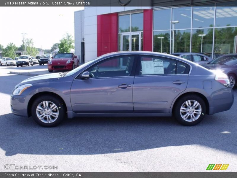 Ocean Gray / Charcoal 2010 Nissan Altima 2.5 S