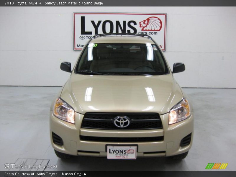 Sandy Beach Metallic / Sand Beige 2010 Toyota RAV4 I4