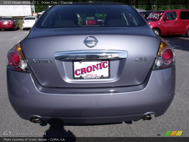 Ocean Gray / Charcoal 2010 Nissan Altima 2.5 S