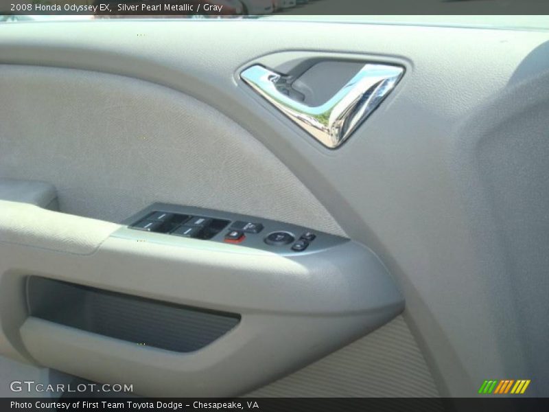 Silver Pearl Metallic / Gray 2008 Honda Odyssey EX